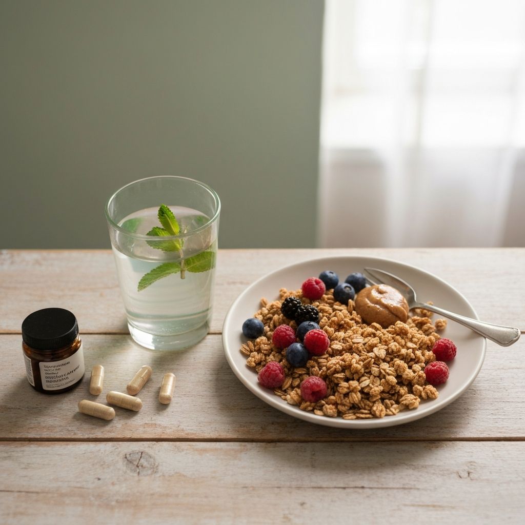 Tägliche Ernährungsroutine